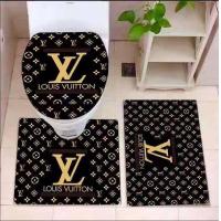 ราคา พรม พรมเช็ดเท้าชุดห้องน้ำ พรมห้องน้ำ พรมเช็ดเท้า 1 เซท 3 ชิ้น (15195396966)