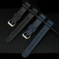 ราคา สายนาฬิกา สายยาง ลายWAFFLE MM300 สำหรับSeiko ขนาด2022มิล ฟรีFatสปริงบาร์2 5และปากกาถอดสาย (6664776802)