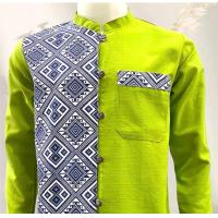 ราคา เสื้อพื้นเมืองผู้ชาย เสื้อผ้าไทยแขนยาว เสื้อผ้าไทยลายขิต เสื้อออกงาน เสื้อทีม เสื้อผ้าฝ้าย เสื้อทำงานผู้ชาย เสื้องานบวช เสื้ออัดกาว (20694812078)
