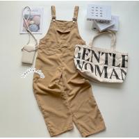 ราคา Lookfook Overalls เอี๊ยมหมีขายาวผ้าลูกฟูก สีเอิร์ธโทน ชุดเอี๊ยมหมี (15666841084)