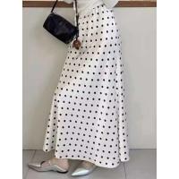 ราคา Maxi Polkadot skirt กระโปรงยาวผ้าซาติน พิมพ์ลายจุดสุดคลาสสิค มี2สี (23804746718)