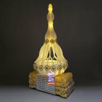 ราคา ธูปเทียนแพเรืองแสง LED ใช้ถ่านกระดุม สินค้าไทย งานปราณีต ประกอบพิธีการ ไหว้ครู พานขมา (24342800072)