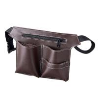 ราคา FUDESHE ถอดออกได้ ถุงกรรไกรตัดผม หนังพียู แบบพกพาได้ กระเป๋าซองหนังใส่ผม สำหรับผู้ชาย กระเป๋าคาดเอวช่างตัดผม (23757885660)