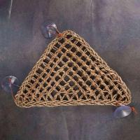 ราคา Bearded Dragon Hammock Lizard 100 Natural Seagrass Fibers for ReptilesGeckosHermit Crabs and SnakesTriangular and Plastic Terrarium Plant Leaves (24291159176)