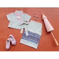 ราคา ชุดพื้นเมือง ชุดล้านนา ชุดไทย ชุดเด็ก ชุดล้านนาเด็ก (20374895032)