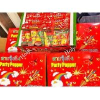 ราคา พลุกรวยแบบดึง พลุกระดาษ AA งานสวย สายรุ่งดึง ปาร์ตี้ ปีใหม่ เทศกาลต่างๆ 1 ห่อ 6 อัน พลุดึงสายรุ่ง ดึงสนุก ปลอดภัย (23424798542)