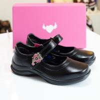 ราคา Popteen รองเท้านักเรียนหญิง รุ่นใหม่ล่าสุด หัวใจเพชรสีชมพู popteen ปีล่าสุดไซส์ 30 42 (21472179080)