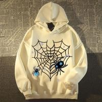 ราคา เสื้อฮู้ดการ์ตูนคู่พิมพ์ลายอะนิเมะใยแมงมุมเสื้อโค้ทแขนยาวสุดชิคแฟชั่นฤดูใบไม้ร่วง ฤดูหนาว (22878475615)
