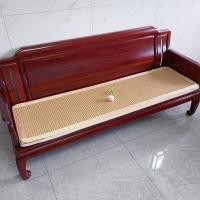 ราคา เบาะโซฟาไม้แท้ ผ้าเย็น ผ้าไหมน้ำแข็ง โซฟาแบบยาว 3 ที่นั่ง เบาะนั่งแบบนอน ผ้าฝ้าย หนังแท้ ป้องกันการลื่น ฤดูร้อน (20034624375)