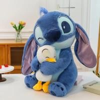 ราคา Disney 45 ซม ตุ๊กตา Plush Stitch Lilo ตุ๊กตาน่ารักเป็ด Stitch ตุ๊กตาของเล่นตุ๊กตาคริสต์มาสเด็กของขวัญวันเกิด Kawaii ตกแต่ง (23873602714)