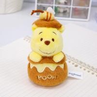 ราคา ZJT Winnie the pooh Plush Dolls honeypot Stuffed Toys Keychain pendant For Kids Collection JTZ (24590831368)