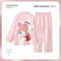 ราคา ชุดนอนเด็กผู้หญิง 100 145 ซม ผ้านิ่มเด้ง ชุดนอนลายการ์ตูน (23318046837)