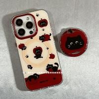 ราคา เคสโทรศัพท์มือถือแบบครอบเต็มจอสีแมวสำหรับ Samsung S23 S24 S25 สำหรับผู้หญิง S23 Ultra ชั้นแข็ง S22 plus ดีไซน์สร้างสรรค์ A15 ป้องกันการตกหล่น 60 องศา Apple 13 pro ครอบเต็มจอ Huawei Mate70 (24019208854
