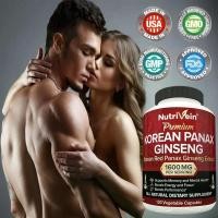ราคา Red Korean Panax GINSENG 1600MG 60แคปซูล อาหารเสริมสารสกัดโสมแดง โสมเกาหลี เสริมความเเข็งแรง สมรรถภาพ อารมณ์ ความใคร่ (23804808360)