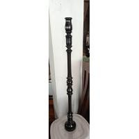 ราคา ชนวนจุดเทียน ด้ามต่อเทียน ที่ต่อเทียนไม้สัก ขนาด52ซม ฐาน 7ซม แบบกลึง3ชั้น สีไม้ สีโอ้ค (20540228525)