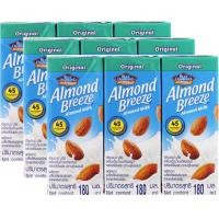 ราคา Blue Diamond Almond Breeze Almond Milk Original บลูไดมอนด์ อัลมอนด์ บรีซ นมอัลมอนด์ สูตรออริจินอล 180ml x 9กล่อง (351525812)