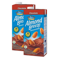 ราคา Blue Diamond Almond Breeze Almond Milk CHOCOLATE บลูไดมอนด์ อัลมอนด์ บรีซ นมอัลมอนด์ รสช็อคโกแลต 946ml x 2กล่อง (9446101011)