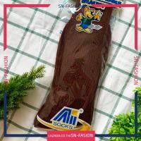 ราคา ถุงเท้านักเรียน สีน้ำตาล มัธยมต้น มัธยมปลาย มัธยม ไหมพรม ขนาด Free Size (11218260261)