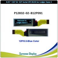 ราคา HOT 0 91 12832 128 32 12Pin 12P 15Pin 15P SSD1306 Serial SPI PMOLED OLED Display Module Panel for Ledger Nano S (22930058392)