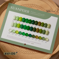 ราคา เซตสีเจลพื้น Xuanfeier 12 สี พร้อมชาร์ทโชว์ (24558621480)