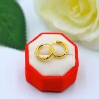 ราคา มาใหม่ V2 ห่วงมาเลย์ 12 มิล ต่างหูห่วงเพชรCZ ต่างหู ตุ้มหู ต่างหูหุ้มทอง ฟรีตลับทองทุกคู่ (8880180094)