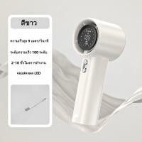 ราคา พัดลมพกพาแบตอึดแรงๆไอเย็น Turbo รอบสูง ชาร์จ USB พัดลมมือถือ Digital Display พัดลมถือจิ๋ว ปรับระดับได้ 100 ระดับ (24576697438)