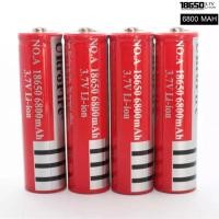ราคา UltraFire ถ่านชาร์จ Li ion 18650 3 7V 6800mAh 4ก้อน (20984742395)