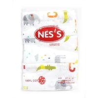 ราคา ผ้าอ้อม สาลู NESS cotton 100 ขนาด 27x27 แพค 6 12 ชิ้น (1440938591)