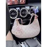 ราคา HelloKitty กระเป๋าสะพายไหล่กระเป๋าสะพายข้างน่ารักแฟชั่นเรียบง่าย (23900212038)