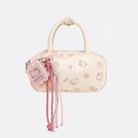 ราคา ATTEMPT น่ารักน่ารักๆ กระเป๋าคาดตัวคิตตี้ การ์ตูนลายการ์ตูน หนังพียู กระเป๋าสะพายบอสตัน แฟชั่นสำหรับผู้หญิง ลำลองแบบสบายๆ กระเป๋าถือสำหรับผู้หญิง ของขวัญสำหรับเด็ก (24160024091)