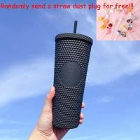ราคา VIVOLILV Buy 1 get 1 free Diamond Studded Double Wall Tumbler 24oz With Straw And Logo Starbucks Durian Cup Reusable Bling (24259799516)