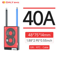 ราคา Bangkok delivery BMS LiFePo4 Li on DALY 4s 8s 20A 40A 60A 100A 12V 24VBattery protection board bms 4s lifepo4 (24195839870)