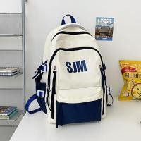 ราคา กระเป๋าเป้สะพายหลังนักเรียนสไตล์อเมริกันวินเทจความจุขนาดใหญ่กระเป๋าเป้สะพายหลังที่เรียบง่ายสำหรับผู้ชายและผู้หญิง (24415533185)