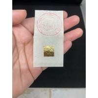 ราคา ทองคำเปลวแท้ 100 ตราช้าง แพ็คละ 100 แผ่น แผ่นทองคำเปลวแท้ ทองเต็มแผ่น ทอง24K ทองบริสุทธิ เกรดทานได้ (23202116590)