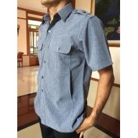 ราคา เสื้อซาฟารีผู้ชาย เสื้อ รปภเสื้อยูนิฟอร์มเสื้อพนักงานผ้าโอซาก้า พร้อมส่ง (15065870306)