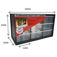 ราคา ลิ้นชักพลาสติก 9 ช่อง ลิ้นชักใส่ของ ลิ้นชักเก็บของ ยี่ห้อ ALLWAYS (22364778603)