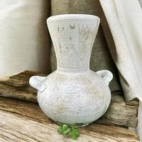 ราคา แจกันดินเผาทรงปากแตร มีหู 2 หู ขนาด 16 x 21 cm (24536500301)