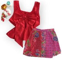 ราคา ชุดเสื้อคอกระเช้าผู้ใหญ่ กางเกงกระโปรง (23691848945)