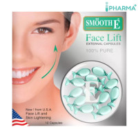 ราคา Smooth E Face Lift Externel Capsules ผลิตภัณฑ์บำรุงผิว 12 แคปซูล IIPP (19399513310)