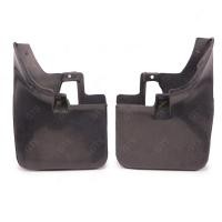 ราคา ยางกันขี้โคลน ยางบังโคลน บังโคลนหน้า ล้อหน้า 2 ชิ้น สีดำ สำหรับ Nissan Frontier king cab นิสสัน ฟรอนเทียร์ D22 (7169192348)