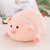 ราคา หมอนตุ๊กตาหมู สีชมพู ตุ๊กตาหมู ผ้านาโน อ่อน นุ่ม น่ารัก ขนาด 40 ซม ของเล่นเด็ก ของขวัญวันเกิด (23268124844)
