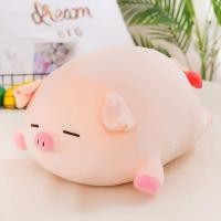 ราคา หมอนตุ๊กตาหมู สีชมพู ตุ๊กตาหมู ผ้านาโน อ่อน นุ่ม น่ารัก ขนาด 40 ซม ของเล่นเด็ก ของขวัญวันเกิด (23268124845)