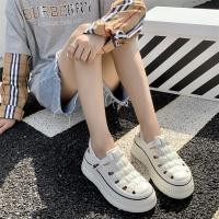 ราคา รองเท้าส้นตึก รองเท้าแฟชั่น เสริมส้น สูง 7 cm สินค้าพร้อมส่ง BX 52 (21287987348)