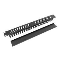 ราคา 19 นิ้ว สาตัวจัดการสายไฟ หมดปัญหาสายไฟพันกันยุ่งเหยิง แผงจัดสายตู้ (23730281947)