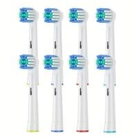 ราคา 4pcs Toothbrush Head Compatible with Braun Oral B Electric Toothbrush Replacement Brush Heads for Oral B Vitality Pro 1000 2000 (23884542092)