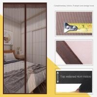 ราคา RJQFNG 80200ซม ค่ะ ม่านประตูแม่เหล็ก การปิดอัตโนมัติ แถบลายทาง ม่านหน้าจอหน้าต่าง ทนทานต่อการใช้งาน กันแมลง ม่านกันยุง สำหรับห้องนอนและห้องครัว (24300464580)