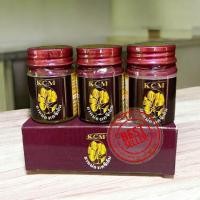 ราคา น้ำมันนวดเอ็นยืดKCM 3ขวด ฉลากใหม่ kcm ปาล์ม (23599144943)