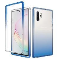ราคา Samsung Galaxy Note10 Plus Case RUILEAN Transparent 2 in 1 Gradient Shockproof Case for Samsung Galaxy Note10 Plus (20209703773)