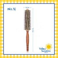 ราคา แปรงไดร์กลม รุ่นขนหมูหยิก ปลายปกติ แปรงขนหมูป่าผสมไนลอน แปรงไดร์ฟาร่า 5 ขนาด Nylon And Mixed Boar Bristles Round Brush (16277891006)