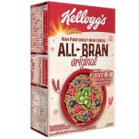 ราคา ห้ามพลาด Kelloggs Cereal All Bran 315g เคลล็อกส์อาหารเช้ารำข้าวสาลี 315กรัม (21758656775)